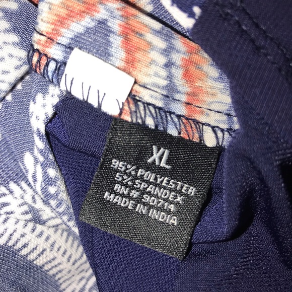 Coco Bianco Navy Sleeveless Tunic Top - Picture 7 of 8